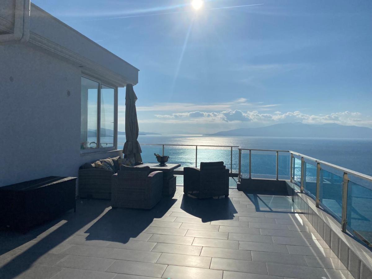 Rocknest Sea View Penthouse Apartment Sarande Exterior photo