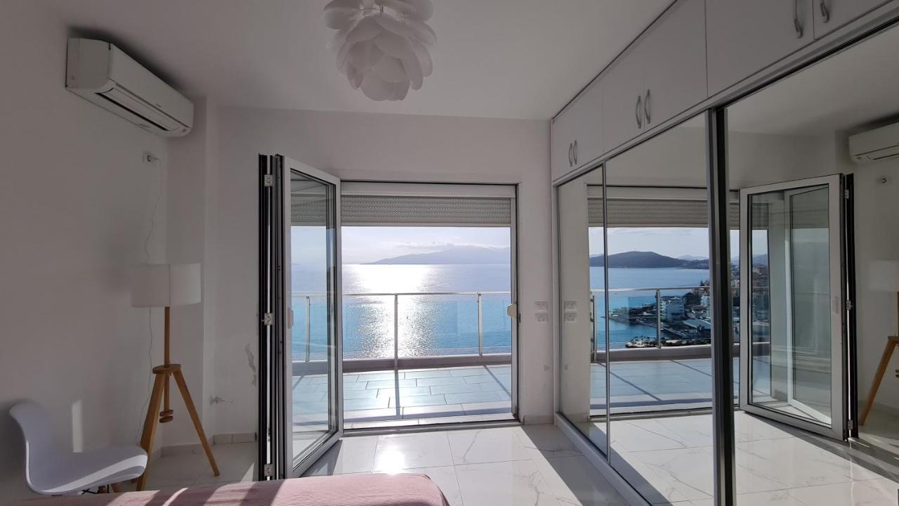 Rocknest Sea View Penthouse Apartment Sarande Exterior photo